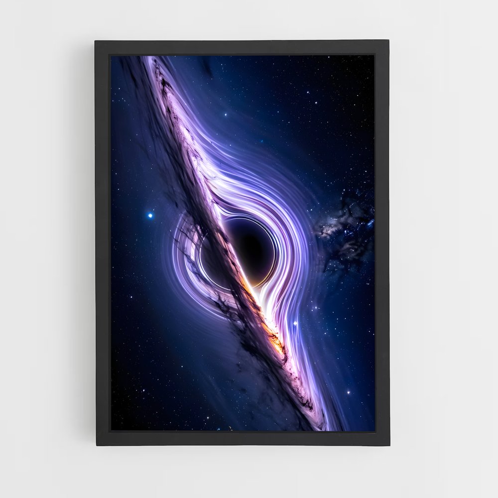 Poster Étonnant galaxie de l'œil noir (vue 2)